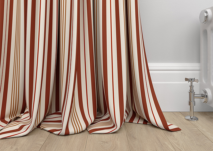 The British Stripe Co. George, Teignbridge No.1 - Made to Measure Curtains - Image 6